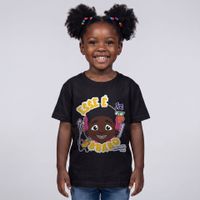 CAMISETA PRETA INFANTIL - ESSE É O BRABO