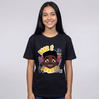 CAMISETA PRETA INFANTIL - ESSE É O BRABO