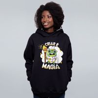 MOLETOM PRETO - MAGIA DA ARTE