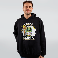 MOLETOM PRETO - MAGIA DA ARTE