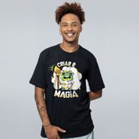 CAMISETA PRETA - MAGIA DA ARTE