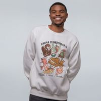 MOLETOM BÁSICO OFF WHITE - FAUNA FLORENTIANA