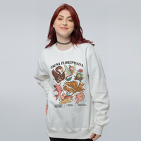 MOLETOM BÁSICO OFF WHITE - FAUNA FLORENTIANA
