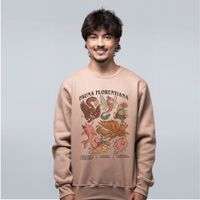 MOLETOM BÁSICO CANELA - FAUNA FLORENTIANA