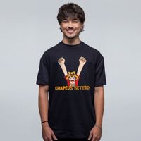 CAMISETA OVERSIZED PRETA - DUDU