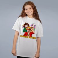 CAMISETA OVERSIZED OFF WHITE - TRIO BETERO
