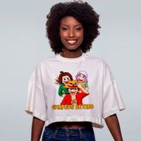 CROPPED OVERSIZED OFF WHITE - TRIO BETERO