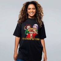 CAMISETA OVERSIZED PRETA - TRIO BETERO