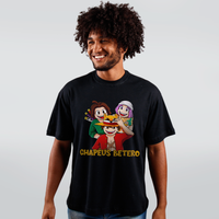 CAMISETA OVERSIZED PRETA - TRIO BETERO