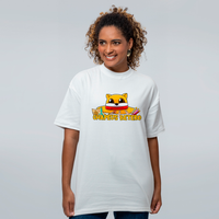 CAMISETA OVERSIZED OFF WHITE - CHAPÉUS BETERO