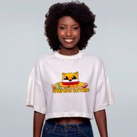 CROPPED OVERSIZED OFF WHITE - CHAPÉUS BETERO