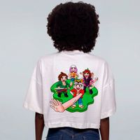 CROPPED OVERSIZED OFF WHITE - CHAPÉUS BETERO