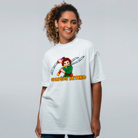 CAMISETA OVERSIZED OFF WHITE - RAFINHA