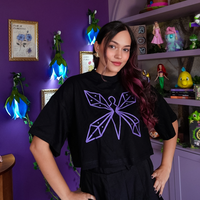 CROPPED OVERSIZED PRETO - SADI