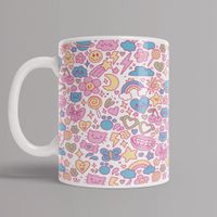 CANECA BRANCA - UNIVERSO COLORIDO