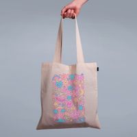 ECOBAG PALHA - UNIVERSO COLORIDO