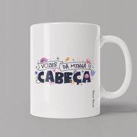 CANECA BRANCA - VOZES DA MINHA CABEÇA