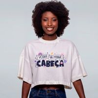 CROPPED OVERSIZED OFF WHITE - VOZES DA MINHA CABEÇA