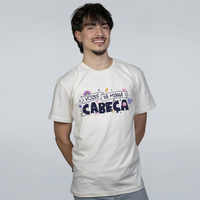 CAMISETA OFF WHITE - VOZES DA MINHA CABEÇA