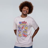 CAMISETA OFF WHITE - EU NÃO COMO