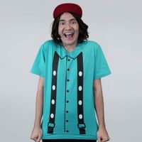 CAMISETA VERDE - ROUPA NANDO