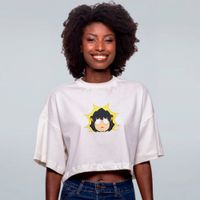 CROPPED OVERSIZED OFF WHITE - HQ BORABILLUDA