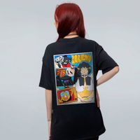CAMISETA OVERSIZED PRETA - HQ BORABILLUDA