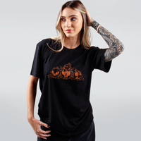 CAMISETA PRETA - MÊS DO MEDO