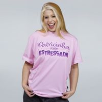 CAMISETA ROSA - PATRICINHA