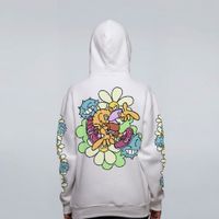 MOLETOM OFF WHITE - FLORES E MAMONAS
