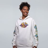MOLETOM OFF WHITE - FLORES E MAMONAS