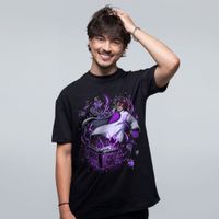 CAMISETA OVERSIZED PRETA - MAGIA PEDRUX
