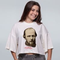 CROPPED OVERSIZED OFF WHITE - DOSTO