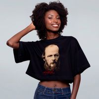 CROPPED OVERSIZED PRETO - DOSTO