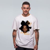 CAMISETA OFF WHITE - BASQUIAT