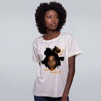 CAMISETA OFF WHITE - BASQUIAT