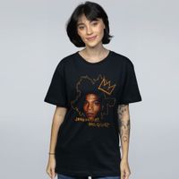 CAMISETA PRETA - BASQUIAT