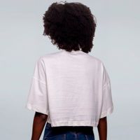 CROPPED OVERSIZED OFF WHITE - VANGOGH