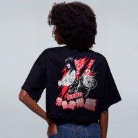 CROPPED OVERSIZED PRETO - LOW BUDGET