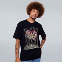 CAMISETA PRETA - WE ALL FLOAT