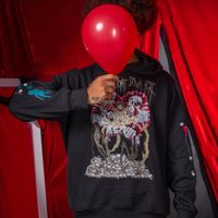 MOLETOM PRETO - WE ALL FLOAT