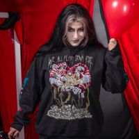 MOLETOM PRETO - WE ALL FLOAT