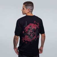 CAMISETA PRETA - CLOWN Y2K