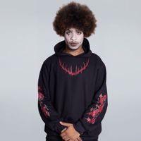 MOLETOM PRETO - CLOWN Y2K