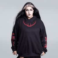 MOLETOM PRETO - CLOWN Y2K