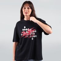 CAMISETA OVERSIZED PRETA - DARK CIRCUS