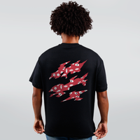 CAMISETA OVERSIZED PRETA - DARK CIRCUS