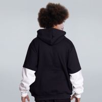 MOLETOM SOBREPOSIÇÃO PRETO E OFF WHITE - LAUGHING JACK