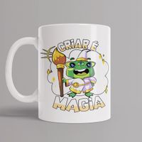 CANECA BRANCA - MAGIA DA ARTE