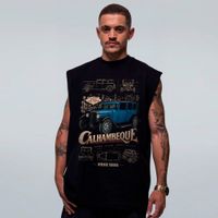 REGATA OVERSIZED PRETA - CALHAMBEQUE